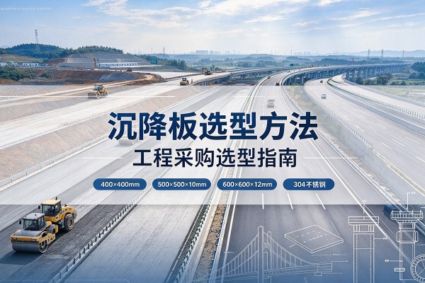 鹤岗沉降板选择方法