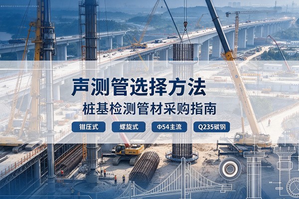 鹤岗声测管选型标准