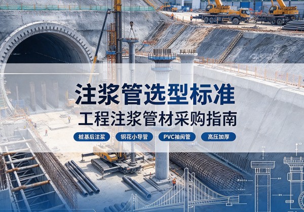 鹤岗注浆管选型标准